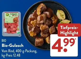 Aldi Süd BIO Bio-Gulasch Angebot