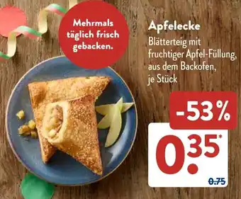 Aldi Süd Apfelecke Angebot