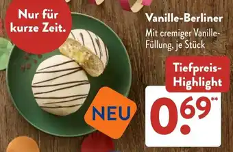 Aldi Süd Vanille-Berliner Angebot