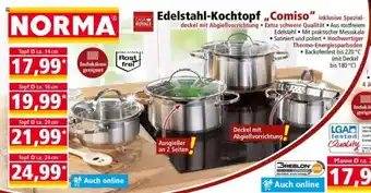 Norma CASA ROYALE Edelstahl-Kochtopf „Comiso" Angebot