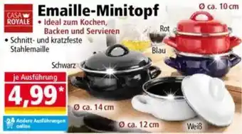 Norma CASA ROYALE Emaille-Minitopf Angebot