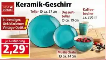 Norma CASA ROYALE Keramik-Geschirr Angebot