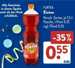 Aldi Süd FLIRTEA Eistee Angebot