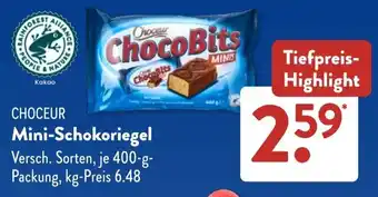 Aldi Süd CHOCEUR Mini-Schokoriegel Angebot