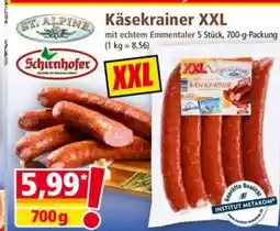 Norma ST. ALPINE Käsekrainer XXL Angebot