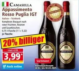 Norma CAMASELLA Appassimento Rosso Puglia IGT Angebot