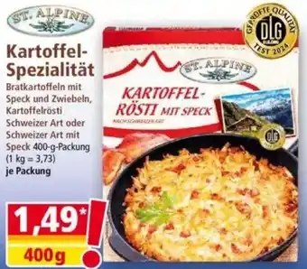 Norma ST. ALPINE Kartoffel- Spezialität Angebot