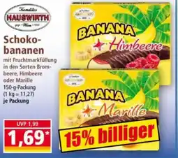 Norma Konditor HAUSWIRTH Schoko- bananen Angebot