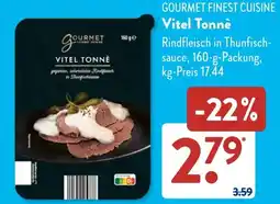 Aldi Süd GOURMET FINEST CUISINE Vitel Tonnè Angebot