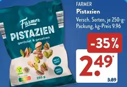 Aldi Süd FARMER Pistazien Angebot