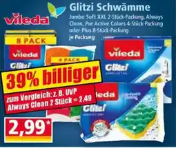 Norma vileda Glitzi Schwämme Angebot