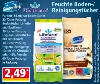 Norma Saubermax Feuchte Boden-/ Reinigungstücher Angebot