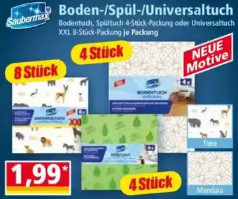 Norma Saubermax Boden-/Spül-/Universaltuch Angebot