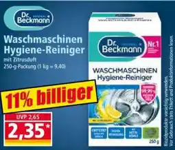 Norma Dr. Beckmann Waschmaschinen Hygiene-Reiniger Angebot