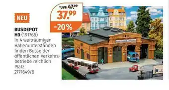 Müller Busdepot H0 Angebot