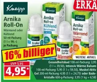 Norma Kneipp Arnika Roll-On Angebot