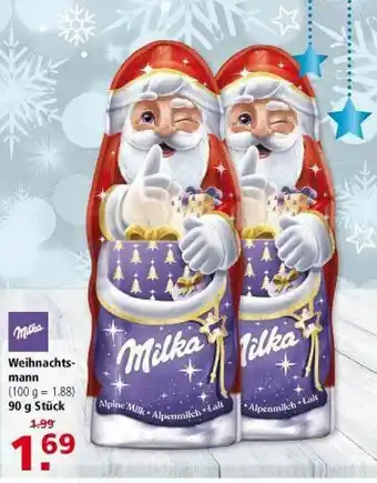 Multi Markt Milka Weihnachtsmann Angebot