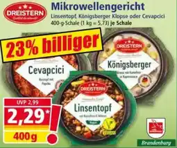 Norma DREISTERN Mikrowellengericht Angebot