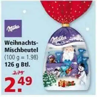 Multi Markt Milka Weihnachts Mischbeutel Angebot