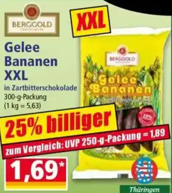 Norma BERGGOLD Gelee Bananen XXL Angebot