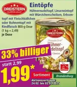 Norma DREISTERN Eintöpfe Angebot