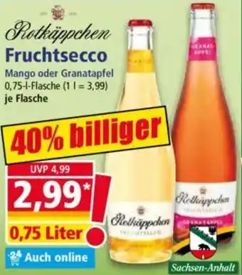 Norma Rotkäppchen Fruchtsecco Angebot