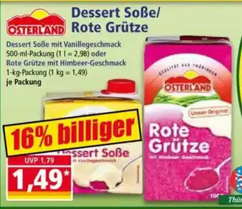 Norma OSTERLAND Rote Grütze500 ml-1 kg Angebot