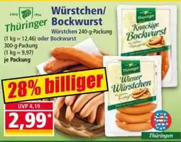 Norma Thüringer Würstchen/ Bockwurst Angebot