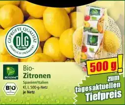 Norma BIO SONNE Bio- Zitronen Angebot