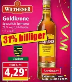 Norma WILTHENER Goldkrone Angebot