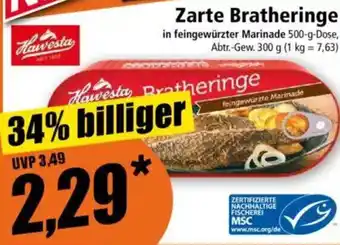 Norma Hawesta Zarte Bratheringe Angebot