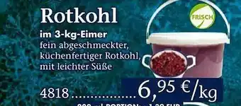 Recke Fleischwaren Rotkohl Angebot