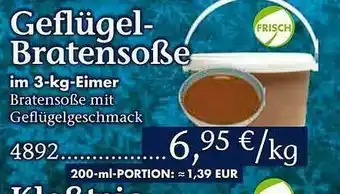 Recke Fleischwaren Geflügel-bratensoße Angebot