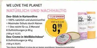 Reformhaus Bacher We Love The Planet Angebot