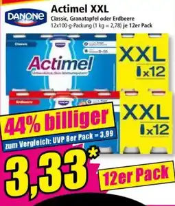 Norma DANONE Actimel XXL Angebot