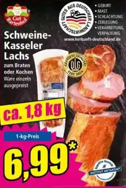 Norma Gut Bartenhof Schweine- Kasseler Lachs Angebot