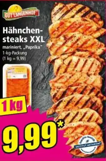 Norma GUT LANGENHOF Hähnchen- steaks XXL Angebot