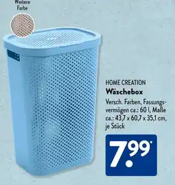 Aldi Süd HOME CREATION Wäschebox Angebot