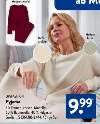 Aldi Süd UP2FASHION Pyjama Angebot