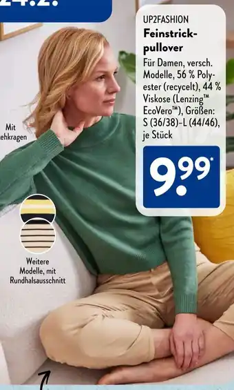 Aldi Süd UP2FASHION Feinstrick- pullover Angebot