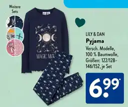 Aldi Süd LILY & DAN Pyjama Angebot