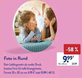 Aldi Süd Foto in Rund Angebot