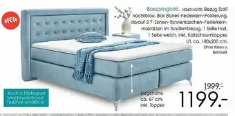 Schaffrath Boxspringbett Angebot