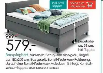 Schaffrath Boxspringbett Angebot