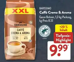 Aldi Süd BARISSIMO Caffè Crema & Aroma Angebot