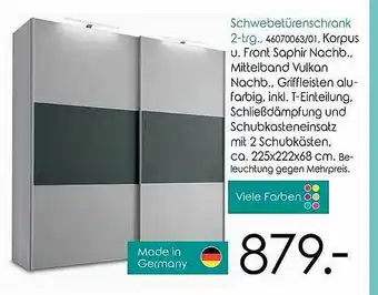 Schaffrath Schwebetürenschrank Angebot