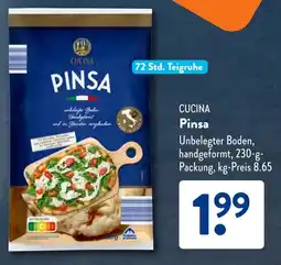 Aldi Süd CUCINA Pinsa Angebot