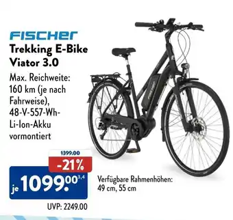 Aldi Süd FISCHER Trekking E-Bike Viator 3.0 Angebot