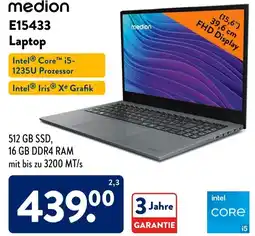 Aldi Süd medion E15433 Laptop Angebot