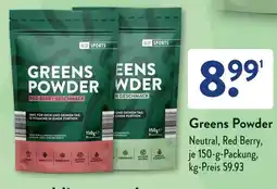 Aldi Süd Greens Powder Neutral, Red Berry Angebot